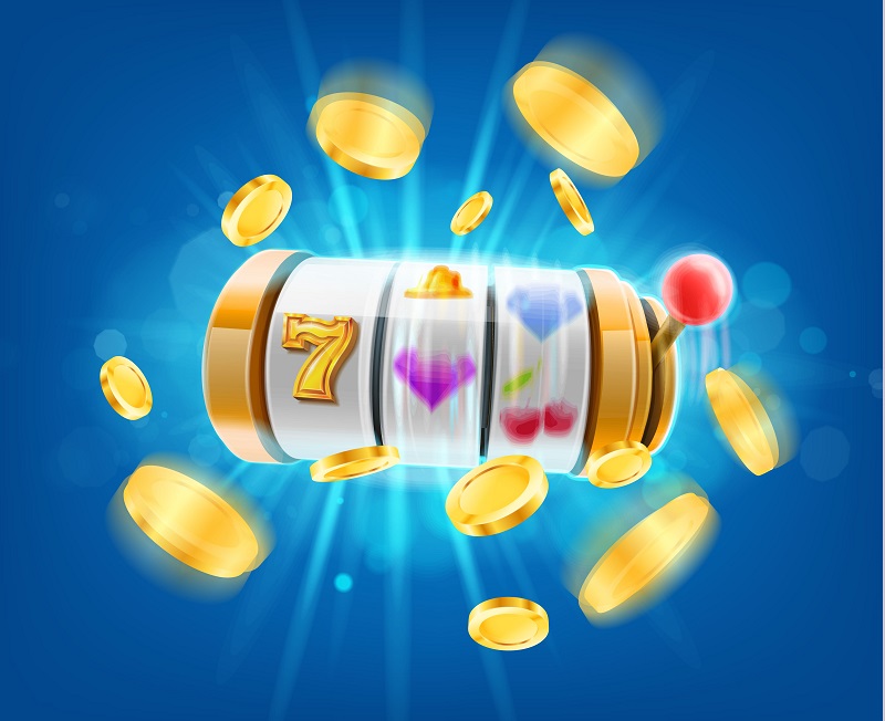 Re-Spins Explained 1 spinning slot reel and coins